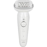 Braun Silk-épil 9 9-341 épilateur 40 pince(s) Blanc, Appareil à épiler Blanc/Argent, Blanc, 40 pince(s), MicroGrip, Batterie, 100 - 240 V, 50 - 60 Hz