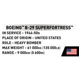 COBI Boeing B-29 Superfortress, Jouets de construction 