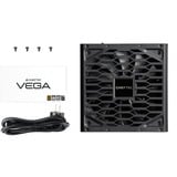 Chieftec Vega PPG-850-S Watt unité d'alimentation d'énergie 20+4 pin ATX ATX Noir alimentation  850 watt Noir, 4x PCIe, 850 W, 100 - 240 V, Sur-courant, Sur-alimentation, Surtension, Surchauffe, Court-circuit, Surge & inrush protection..., 20+4 pin ATX, 60 cm, 400 mm