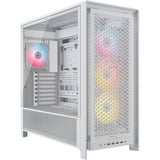 Corsair FRAME 5000D RS ARGB boîtier midi tower Blanc | 4x USB-A | 1x USB-C | RGB | Verre Trempé
