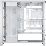 Corsair  boîtier midi tower Blanc | 4x USB-A | 1x USB-C | RGB | Verre Trempé