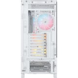 Corsair  boîtier midi tower Blanc | 4x USB-A | 1x USB-C | RGB | Verre Trempé