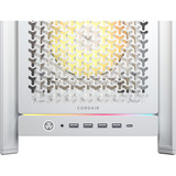 Corsair  boîtier midi tower Blanc | 4x USB-A | 1x USB-C | RGB | Verre Trempé
