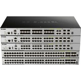 D-Link DGS-3630-28SC commutateur réseau Géré L3 1U Noir, Switch Géré, L3, Full duplex, Grille de montage, 1U