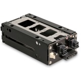 DeLOCK Baie mince cadre amovible pour 2 x 2,5″ U.2 NVMe SSD, Boîtier disque dur 