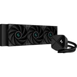 DeepCool LS720 Zero Dark, Watercooling Noir, Connecteur de ventilateur PWM à 4 broches