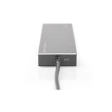 Digitus Concentrateur USB 3.0 Office, 7 ports, Hub USB 7 ports, USB 3.2 Gen 1 (3.1 Gen 1) Type-A, USB 3.2 Gen 1 (3.1 Gen 1) Type-A, 5000 Mbit/s, Gris, Aluminium, 1 m