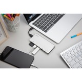 Digitus Station d'accueil de voyage multiport USB Type-C Argent