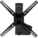 Ergotron Glide Wall Mount, LD-X, Support mural Noir, 13,6 kg, 68,6 cm (27"), 106,7 cm (42"), 100 x 100 mm, 400 x 400 mm, Noir