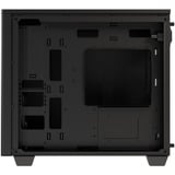 FSP CST360B/W Tower Noir boîtier mini tower Noir | 2x USB-A | 1x USB-C | Verre Trempé