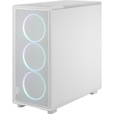 Fractal Design  boîtier midi tower Blanc | 2x USB-A | 1x USB-C | RGB | Window