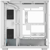 Fractal Design  boîtier midi tower Blanc | 2x USB-A | 1x USB-C | RGB | Window