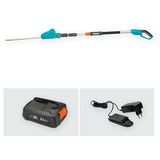 GARDENA Set de taille-haies télescopique Accu THS 42/18V P4A Turquoise/gris, 14732-20, Batterie incluse