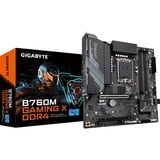 GIGABYTE B760 GAMING X DDR4 carte mère socket 1700 Noir/gris, RAID, 2.5 Gb-LAN, Sound, µATX