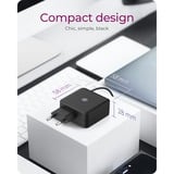 ICY BOX IB-PS111-PD Universel Noir Secteur Intérieure, Chargeur Noir, Intérieure, Secteur, 1,5 m, Noir