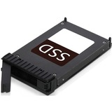 Icy Dock MB732TP-B Boîtier de disques de stockage Boîtier disque dur/SSD Noir 2.5", Boîtier externe Noir, Boîtier disque dur/SSD, 2.5", SAS, SATA, Noir