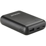 Intenso XS10000 Lithium Polymère (LiPo) 10000 mAh Noir, Powerbank Noir, 10000 mAh, Lithium Polymère (LiPo), Noir