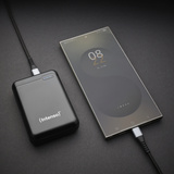 Intenso XS10000 Lithium Polymère (LiPo) 10000 mAh Noir, Powerbank Noir, 10000 mAh, Lithium Polymère (LiPo), Noir