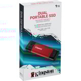 Kingston  SSD externe Rouge/Noir