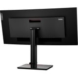 Lenovo ThinkVision P34w-20 écran plat de PC 86,7 cm (34.1") 3440 x 1440 pixels Wide Quad HD LED Noir Moniteur UltraWide incurvé  Noir, 86,7 cm (34.1"), 3440 x 1440 pixels, Wide Quad HD, LED, 6 ms, Noir