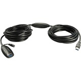 Lindy 43099 câble USB USB 3.2 Gen 1 (3.1 Gen 1) 15 m USB A Noir, Câble d'extension Noir, 15 m, USB A, USB A, USB 3.2 Gen 1 (3.1 Gen 1), 5 Gbit/s, Noir