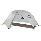 MSR Hubba NX Solo Gray, Tente Gris clair/Rouge, modéle de 2021