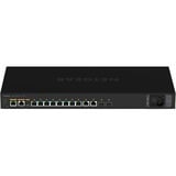 Netgear GSM4212PX Géré L2/L3 Gigabit Ethernet (10/100/1000) Connexion Ethernet, supportant l'alimentation via ce port (PoE) 1U Noir, Switch Géré, L2/L3, Gigabit Ethernet (10/100/1000), Connexion Ethernet, supportant l'alimentation via ce port (PoE), Grille de montage, 1U