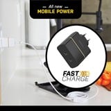 Otterbox Chargeur mural USB-C rapide, 50W combinés Noir