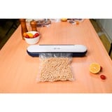 Peach PH330 appareil à emballage sous vide -550 mbar Blanc, Machine à aspirer Blanc, Blanc, -550 mbar, Étanchéité uniquement, Étanchéité sous vide, Lithium-Ion (Li-Ion), 375 mm, 75 mm