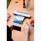 Peach PH330 appareil à emballage sous vide -550 mbar Blanc, Machine à aspirer Blanc, Blanc, -550 mbar, Étanchéité uniquement, Étanchéité sous vide, Lithium-Ion (Li-Ion), 375 mm, 75 mm
