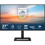Philips 1000 series 27E1N1300AE/00 écran plat de PC 68,6 cm (27") 1920 x 1080 pixels Full HD LCD Noir Moniteur Noir, 1x HDMI, 1x USB-C, 2x USB-A, 68,6 cm (27"), 1920 x 1080 pixels, Full HD, LCD, 4 ms, Noir