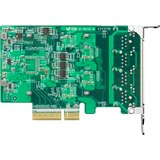 QNAP QXG-2G4T-I225 carte réseau Interne Ethernet 2500 Mbit/s Interne, Avec fil, PCI Express, Ethernet, 2500 Mbit/s