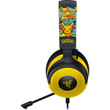 Razer Kraken V4 X - Pokémon Kanto Starters Edition casque gaming over-ear Noir/Jaune