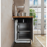 Respekta Système de conduit downdraft pour hotte Calima, Ensemble de conversion 