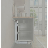 Respekta Système de conduit downdraft pour hotte Calima, Ensemble de conversion 