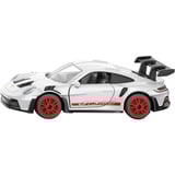 SIKU Porsche 911 GT3 RS Modèle de voiture de sport, Modèle réduit de voiture Modèle de voiture de sport, Porsche 911 GT3 RS, Métal, Plastique, Porte, Blanc, 33 mm