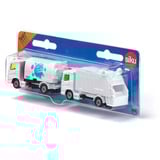 SIKU Set communal balayeuse + camion poubelle, Modèle réduit de voiture Blanc, Voiture, 3 an(s), Métal, Plastique, Blanc