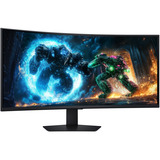Samsung G75F écran plat de PC 101,6 cm (40") 5120 x 2160 pixels WUHD LCD Noir 4K UHD Moniteur UltraWide gaming incurvé  Noir, 101,6 cm (40"), 5120 x 2160 pixels, WUHD, LCD, 1 ms, Noir