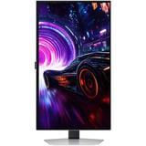 Samsung Odyssey S27FG814SU OLED (G81SF) 27" 4K Ultra HD Moniteur gaming Argent, 1x DisplayPort, 2x HDMI, 2x USB-A, 240 Hz, 68,6 cm (27"), 2160 x 3840 pixels, 4K Ultra HD, OLED, 0,03 ms, Métallique