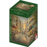 Schmidt Spiele Puzzle en bois Thomas Kinkade Studios : Paris pittoresque 