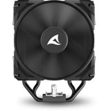 Sharkoon A40 Refroidisseur CPU Noir, Connecteur de ventilateur PWM à 4 broches