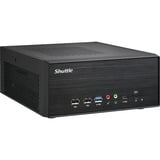 Shuttle XPC slim XB860G2, Barebone Noir
