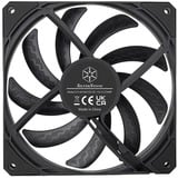 SilverStone Air Slimmer 140 ventilateur de boîtier Noir, 140 x 140 x 16 mm, PWM