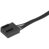 SilverStone Air Slimmer 140 ventilateur de boîtier Noir, 140 x 140 x 16 mm, PWM