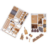 Spin Master 4D Build, Puzzle 3D Harry Potter Château de Poudlard 209 pièces | Cadeaux Harry Potter décoration de bureau | Jouets de construction | Puzzles 3D pour adultes et adolescents à partir de 12 ans, Modélisme 4D Build, Puzzle 3D Harry Potter Château de Poudlard 209 pièces | Cadeaux Harry Potter décoration de bureau | Jouets de construction | Puzzles 3D pour adultes et adolescents à partir de 12 ans, 209 pièce(s), Télévision/films, 12 an(s)