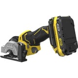 Stanley Coupe-multimatériaux sans fil, 18 Volts, Machine à tronçonner Noir/Jaune