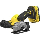 Stanley Coupe-multimatériaux sans fil, 18 Volts, Machine à tronçonner Noir/Jaune