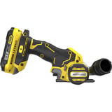 Stanley Coupe-multimatériaux sans fil, 18 Volts, Machine à tronçonner Noir/Jaune