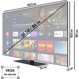 Telefunken  65" Ultra HD TV QLED Noir