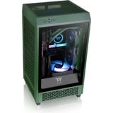 Thermaltake The Tower 200 boîtier mini tower Vert foncé | 2x USB-A | 1x USB-C | Window